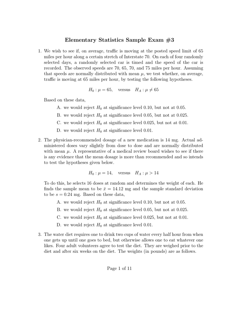 Elementary statistics 3rd edition picture