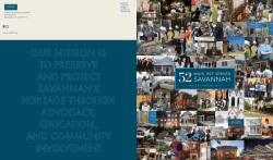 Annual Report - Historic Savannah Foundation