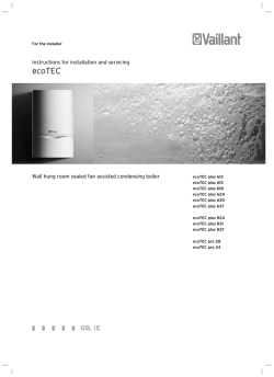 ( Vaillant Ecotec Pro 28 (2005-2010)) - Direct Heating Spares