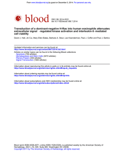regulated kinase activation and interleukin-5 - Blood Journal