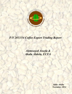 F-Y 2013-14 Coffee Export Trading Report.pdf - Ethiopian Coffee