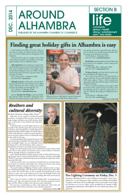 Finding great holiday gifts in Alhambra is easy - Alhambra Chamber