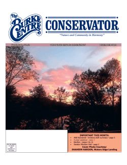 dec '14-pages 1-7 - The Burke Centre Conservancy