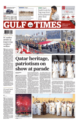 Qatar heritage, patriotism on show at parade - Gulf times