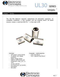 UL30 Series - Unlytic - Electronic Concepts, Inc.