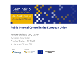 4. History of Internal Control in the EU