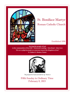St. Boniface Martyr
