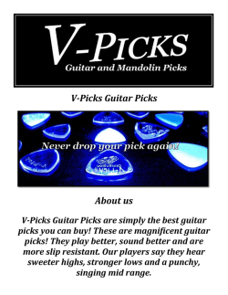 V-Picks Guitar Picks: Guitar Picks for Sale
