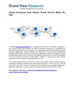 Structural Steel Market Growth Industry Trends To 2022