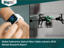 Global Submarine Optical Fiber Cables Industry 2015 Market Research Report