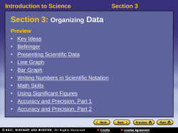 1.3 Presenting Scientific Data Powerpoint