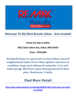 6013 Saint Johns Ave, Edina, MN 55424 : Edina Real Estate Agent by RE/MAX Results Edina - Kris Lindahl