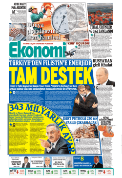 21 ağustos 2014 - Ekonomi Gazetesi