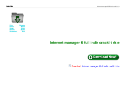 Internet manager 6 full indir crackl t rk e