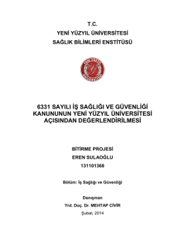 eren.sulaoglu bitirme projesi - İstanbul Yeni Yüzyıl Üniversitesi