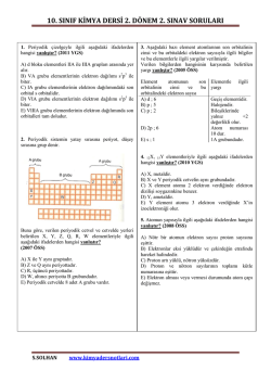 İndir (PDF, 757KB) - Kimya Ders Notları