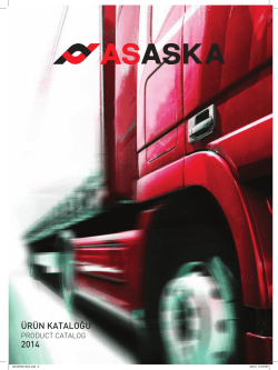 ASAS-KA 2014 Katalog (Türkçe - İngilizce) - 11,46
