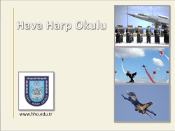www.hho.edu.tr - Hava Harp Okulu