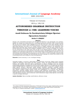 Full Text (PDF) - International Journal of Language Academy