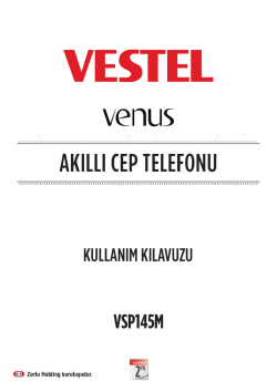 AKILLI CEP TELEFONU - Vestel Driver Web Sitesi