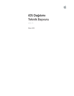 iOS Deployment Tech Ref Guide DK-NO-SE-FI-NL-RU-TR
