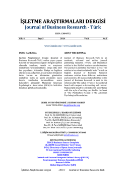 Editorial Board - Journal Of Business Research