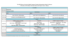 09:30 -10:30 Opening Ceremony Hall 1 Hall 2 Hall 3 A Session by