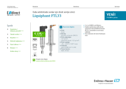 Liquiphant FTL33 (PDF 2,19 MB) - E-direct