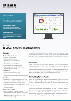 DV-700D-View 7 Network Yönetim Sistemi - D-Link