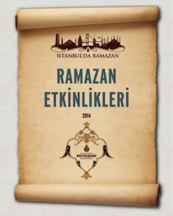 ramazan çocuk etkinlikleri - İstanbul Büyükşehir Belediyesi