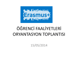 buradan - Erasmus - Ankara Üniversitesi