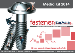Media Kit 2014 - Fastener EurAsia