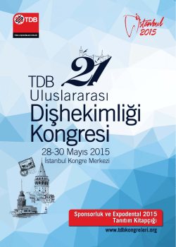 İstanbul Kongre Merkezi - 21. Uluslararası Dişhekimliği Kongresi