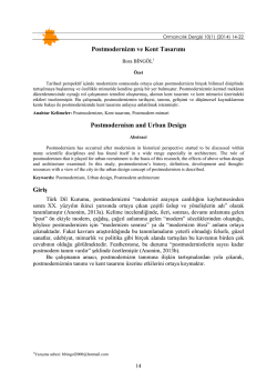 PDF - Düzce Üniversitesi Ormancılık Dergisi | Anasayfa