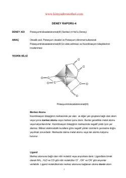 İndir (PDF, 208KB) - Kimya Ders Notları