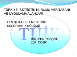 Baturalp Başkır - İstanbul Üniversitesi | Enformatik Bölümü