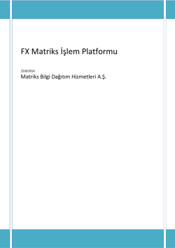 FX Matriks İşlem Platformu