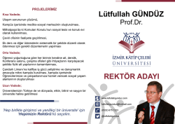 lutfullah hoca.cdr - Prof.Dr. Lütfullah GÜNDÜZ