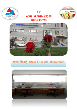 Fiyat Listesi - Ağrı İbrahim Çeçen Üniversitesi