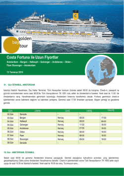 tur detayı - Golden Bay Cruise Gemi Turları