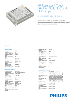 Product Leaflet: High-frequency electronic dimming ballast
