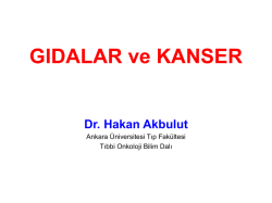 Prof. Dr. Hakan AKBULUT - GIDA GÜVENLİĞİ ENSTİTÜSÜ