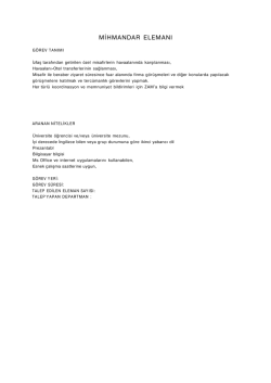 izfaş yarı zamanlı personel talebi (25.11.2014)
