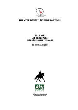 2014 At Terbiyesi Türkiye Şampiyonası