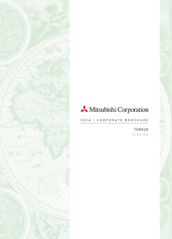 türkçe turkısh - Mitsubishi Corporation