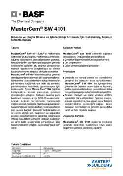 MasterCem® SW 4101