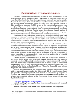 İndir (PDF, 270KB) - Prof. Dr. Sabri Eyigün Germanist / Sosyolog