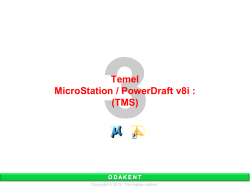 Temel MicroStation / PowerDraft v8i : (TMS)