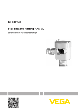 Fişli bağlantı Harting HAN 7D - devamlı ölçüm yapan