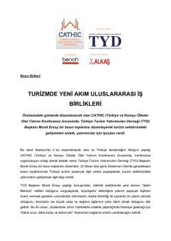 22.04.2014 TYD Basın Bülteni